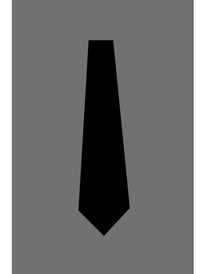 Black Long Tie
